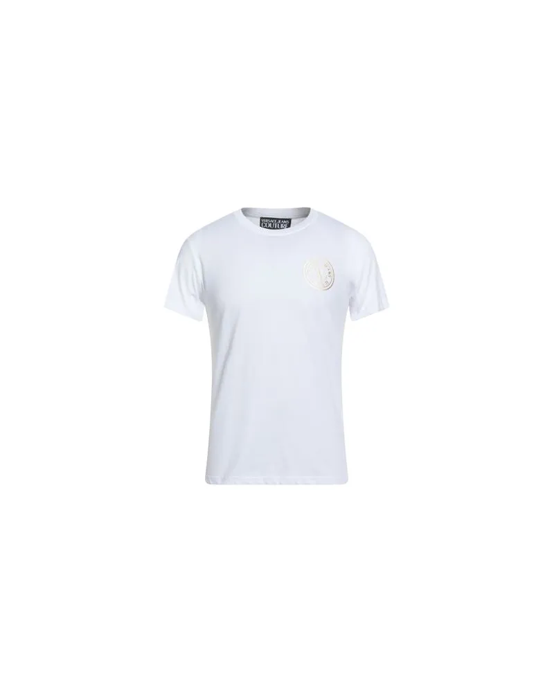 Versace Jeans TOPS - T-shirtsauf YOOX.COM Weiß