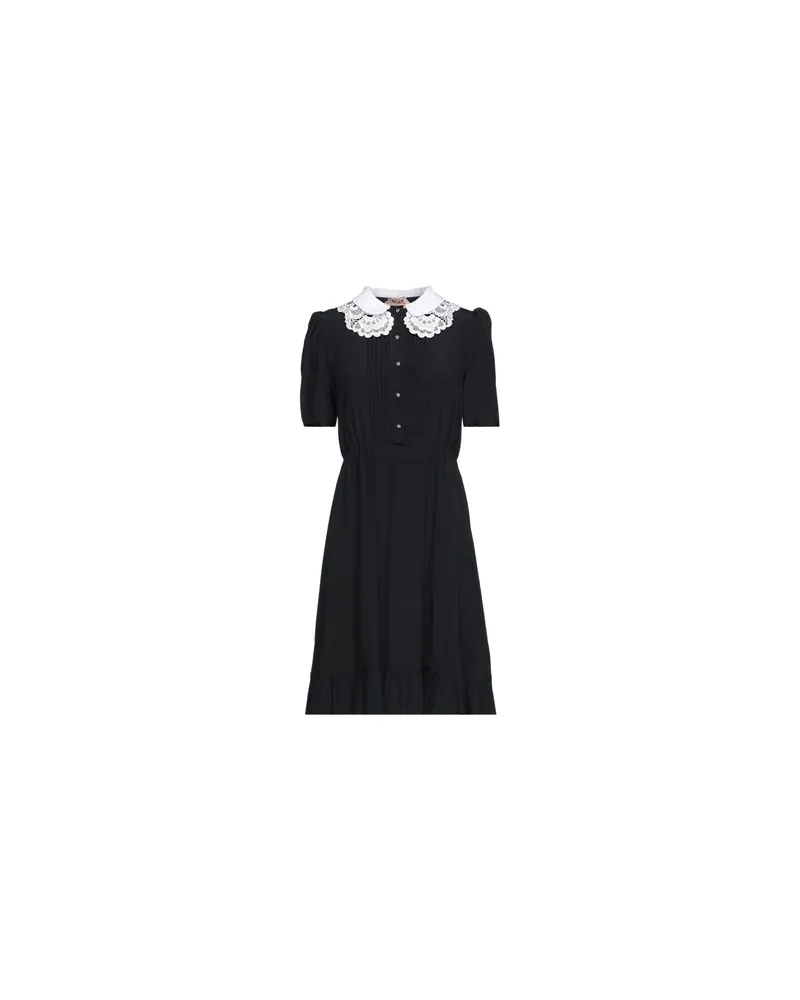 N° 21 KLEIDER - Mini-Kleiderauf YOOX.COM Schwarz