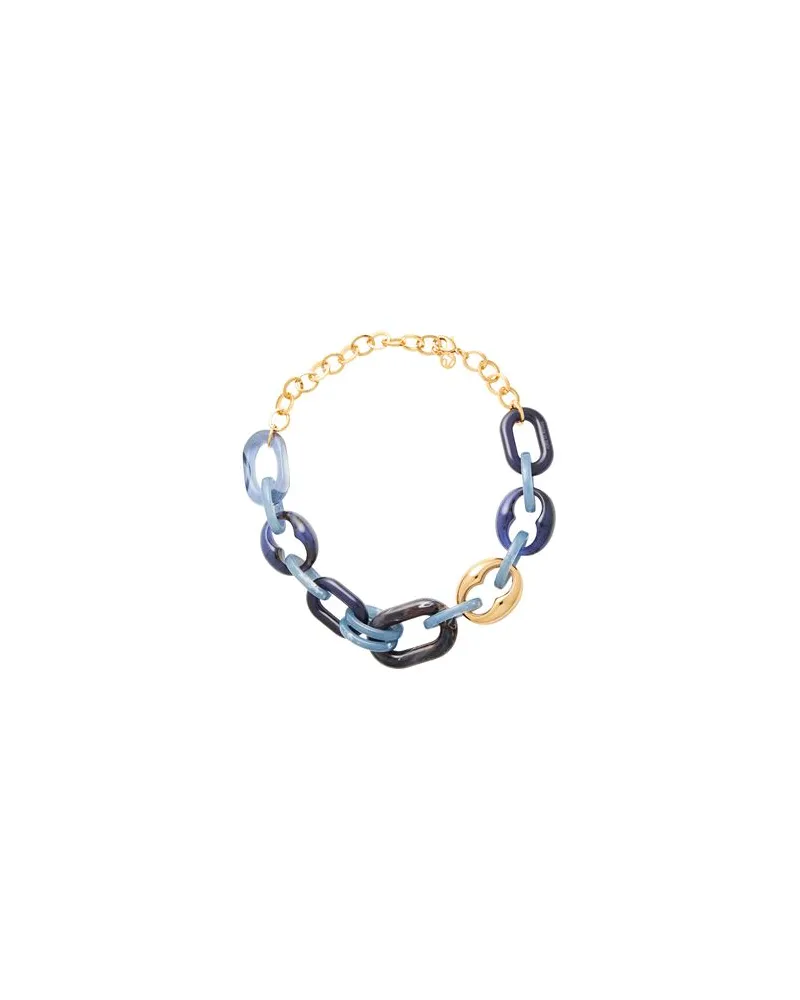 Luisa Spagnoli SCHMUCK und UHREN - Halskettenauf YOOX.COM Blau
