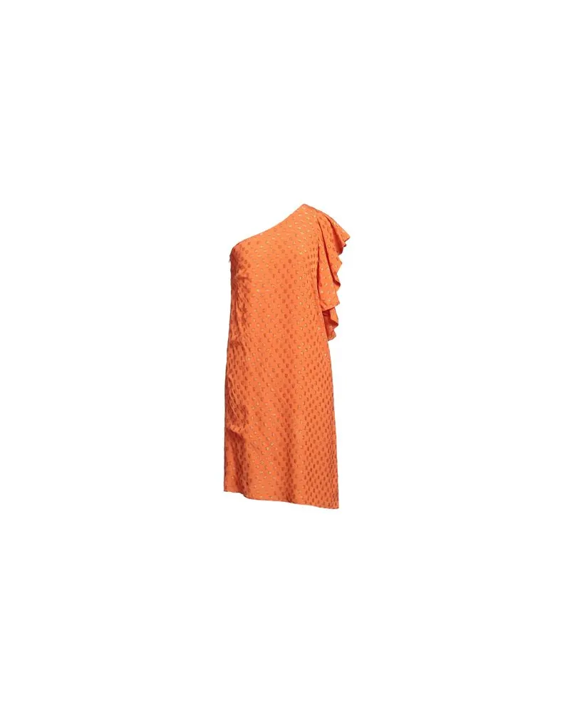 L'Autre Chose KLEIDER - Midi-Kleiderauf YOOX.COM Orange