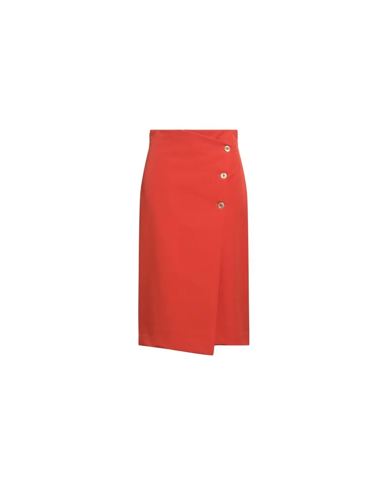 Altea HOSEN & RÖCKE - Midi-Röckeauf YOOX.COM Tomatenrot
