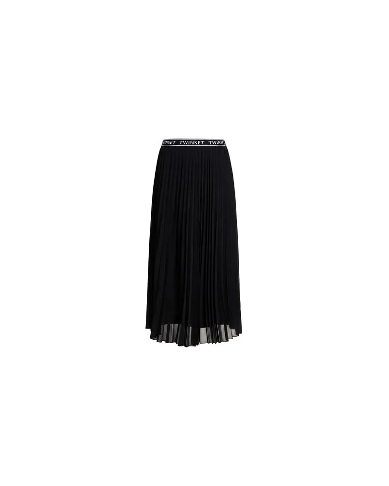 Twin-Set HOSEN & RÖCKE - Maxi-Röckeauf YOOX.COM Schwarz