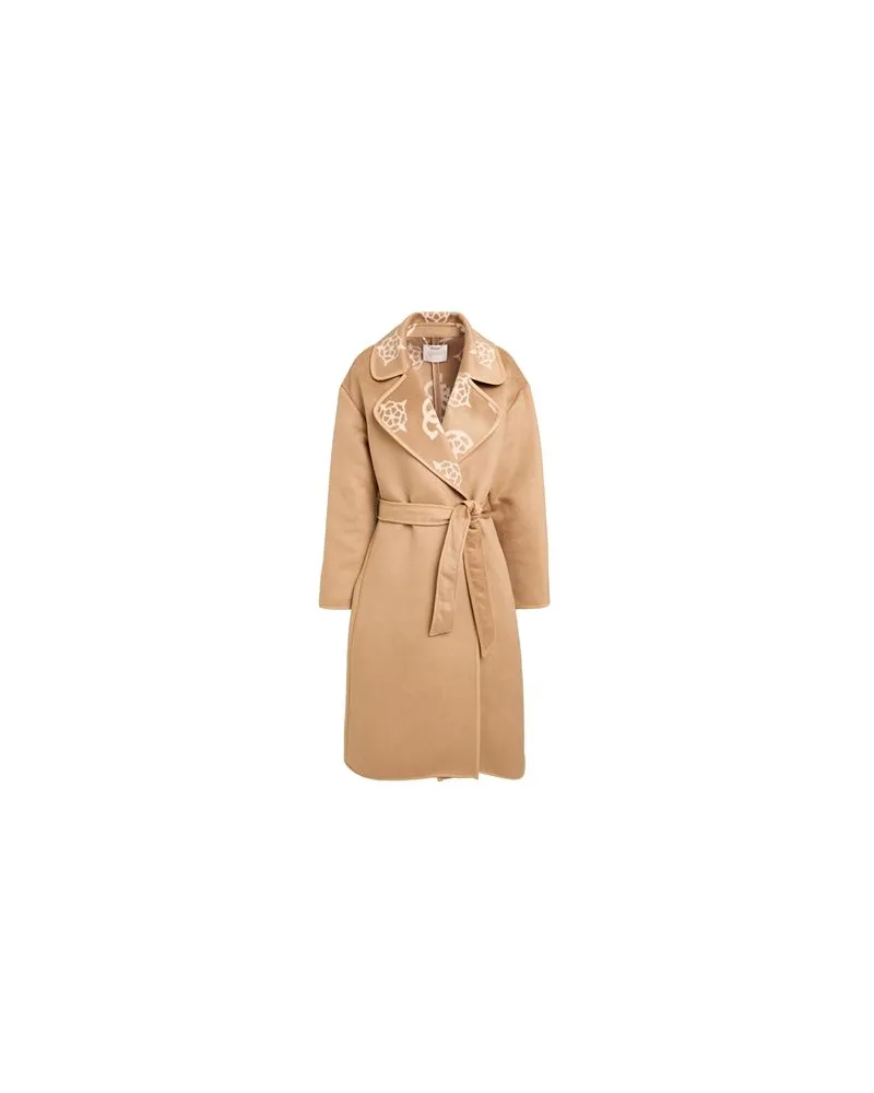 Guess JACKEN & MÄNTEL - Mäntelauf YOOX.COM Kamel