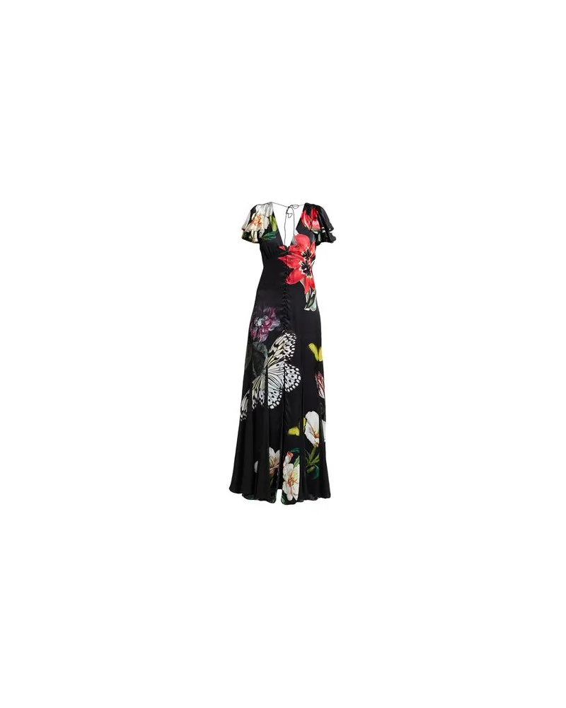 Alice + Olivia KLEIDER - Maxi-Kleiderauf YOOX.COM Schwarz