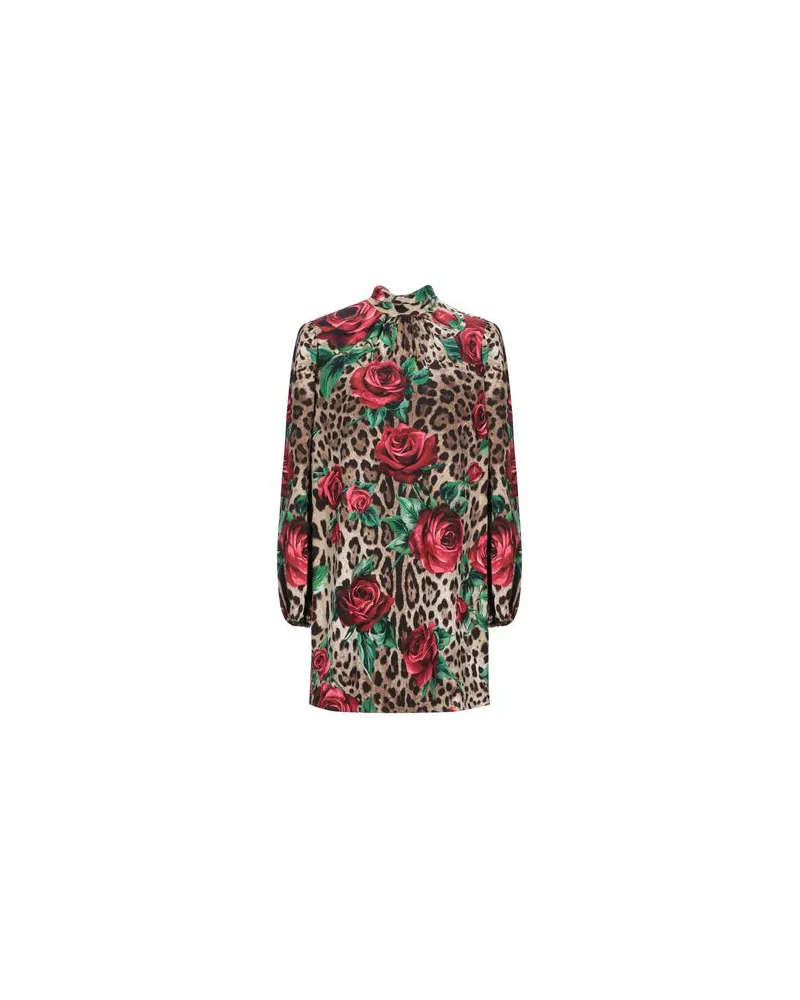 Dolce & Gabbana KLEIDER - Mini-Kleiderauf YOOX.COM Beige