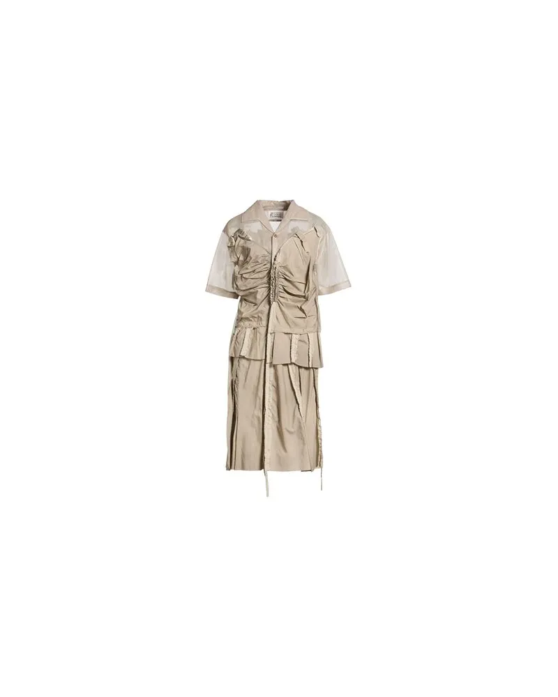 Maison Margiela KLEIDER - Midi-Kleiderauf YOOX.COM Beige