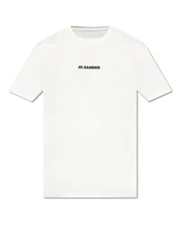 Jil Sander T-shirts Cremeweiß