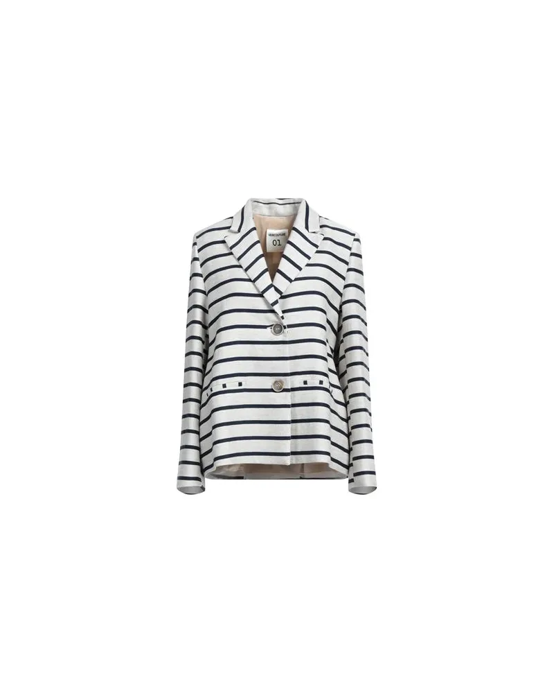 Semicouture ANZÜGE und CO-ORDS - Blazersauf YOOX.COM Elfenbein
