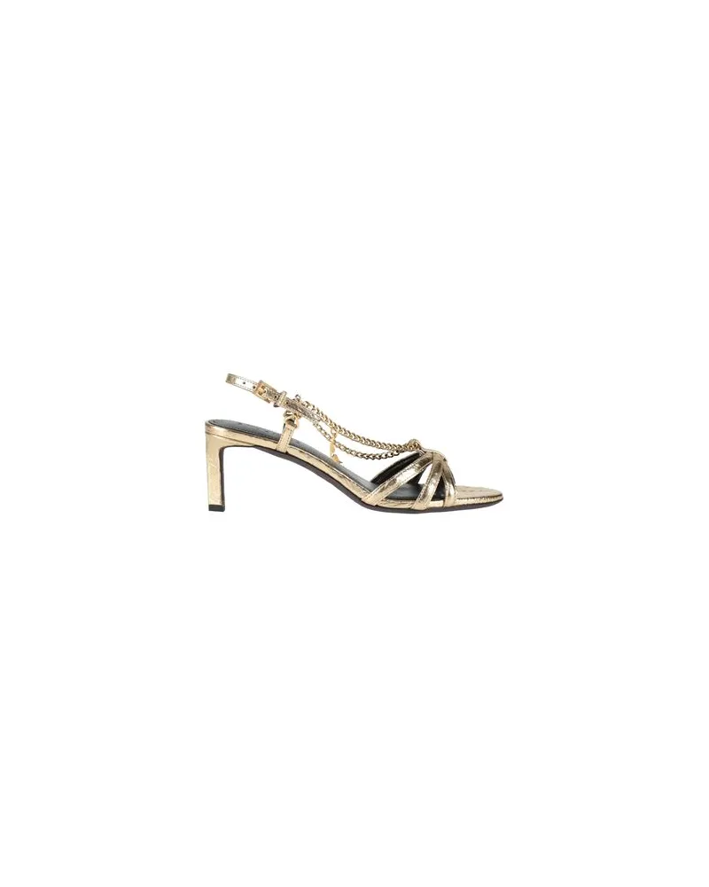 Zadig & Voltaire SCHUHE - Sandalenauf YOOX.COM Gold