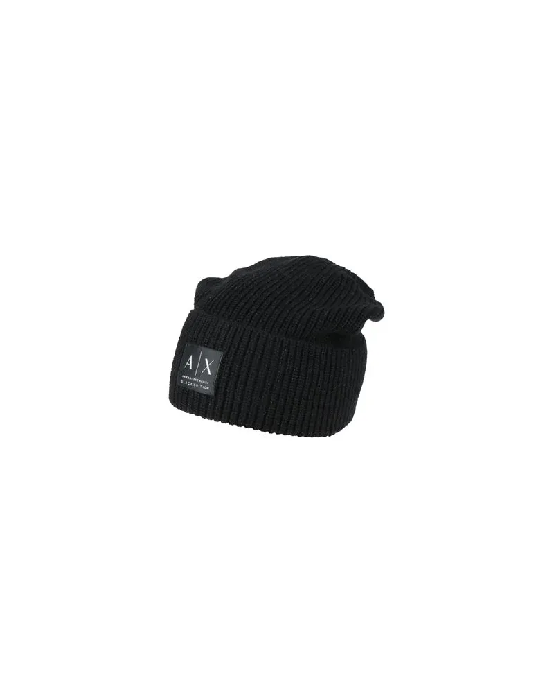 Armani Exchange ACCESSOIRES - Mützen & Hüteauf YOOX.COM Schwarz