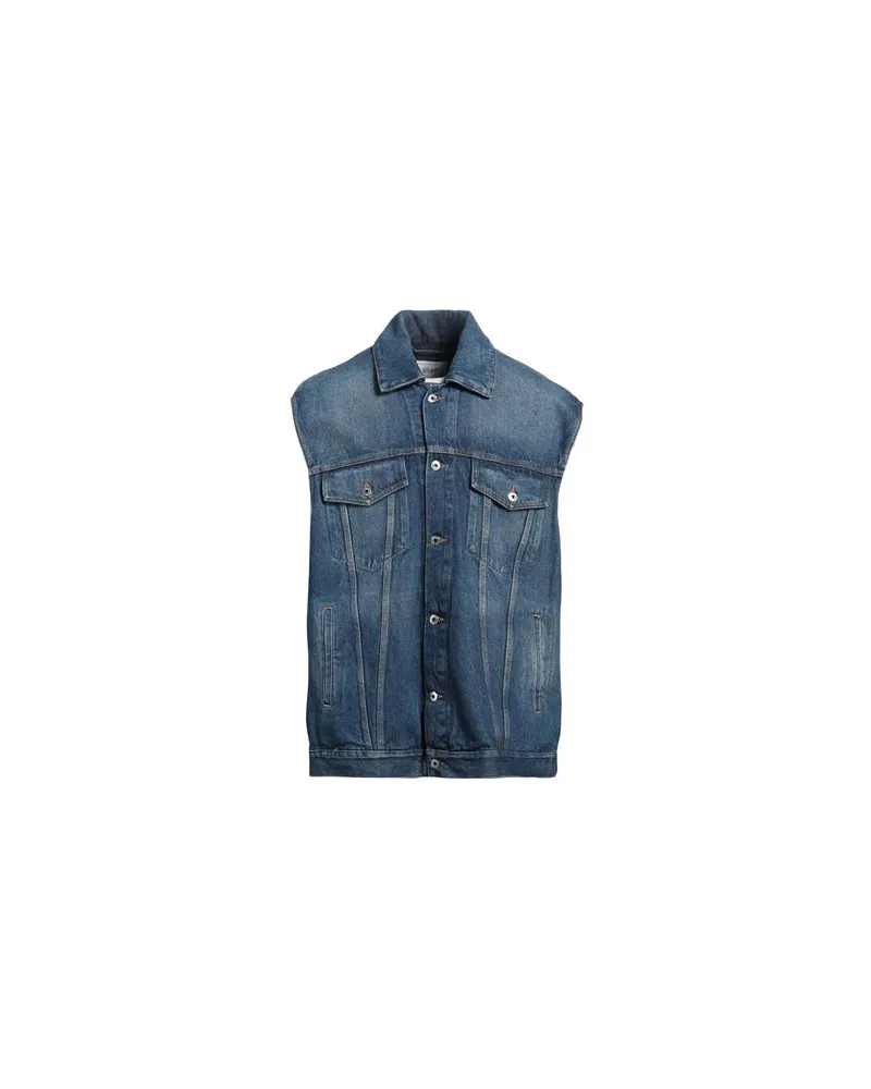 OFF-WHITE JACKEN & MÄNTEL - Jeansjacken/Mäntelauf YOOX.COM Blau