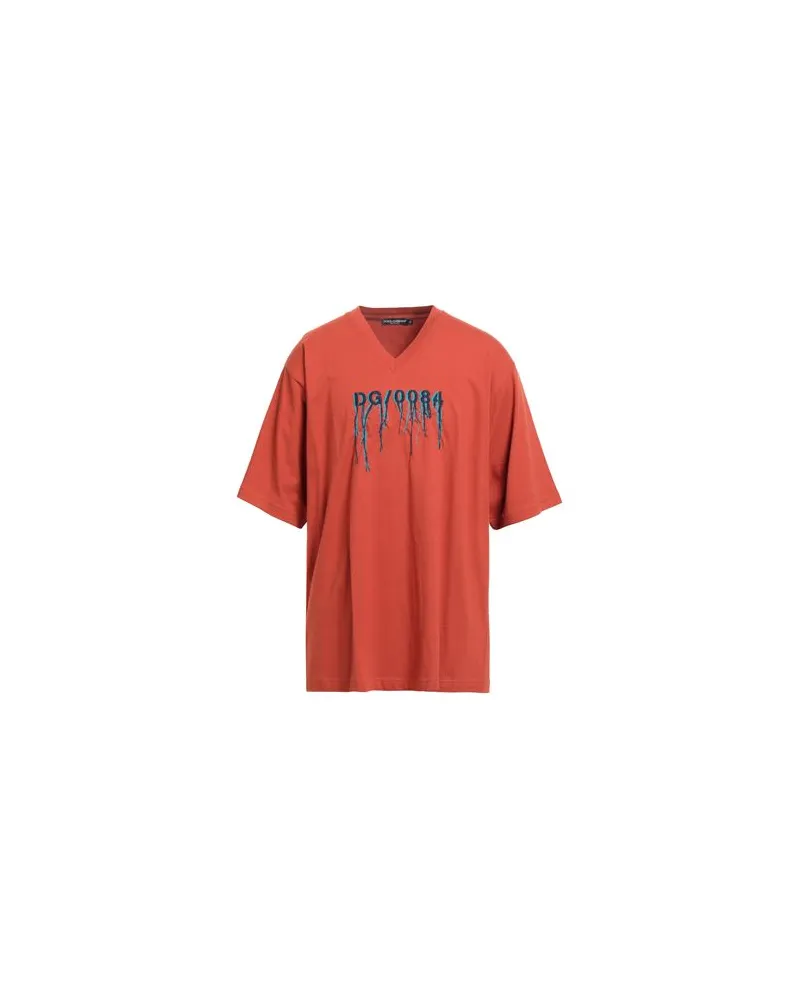 Dolce & Gabbana TOPS - T-shirtsauf YOOX.COM Tomatenrot