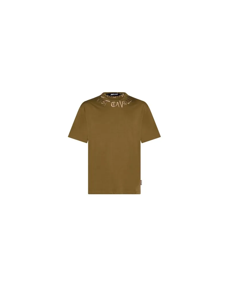 Just Cavalli TOPS - T-shirtsauf YOOX.COM Militärgrün