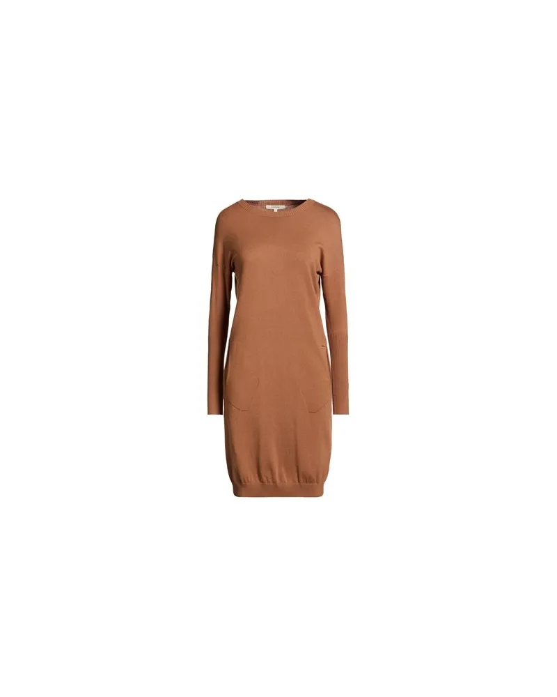 KORALLINE KLEIDER - Mini-Kleiderauf YOOX.COM Kamel