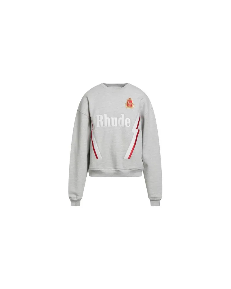 RHUDE TOPS - Sweatshirtsauf YOOX.COM Hellgrau