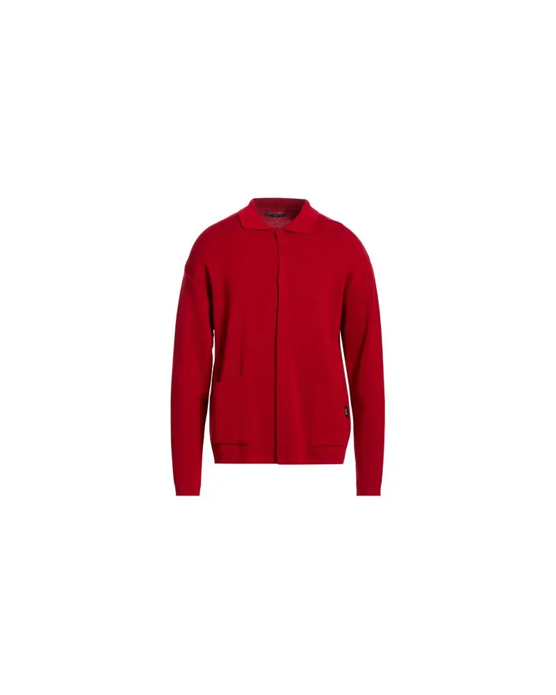 Hevò STRICKWAREN - Strickjackenauf YOOX.COM Rot