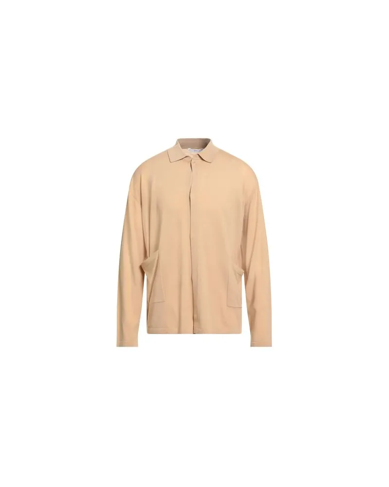 Hevò STRICKWAREN - Strickjackenauf YOOX.COM Sand