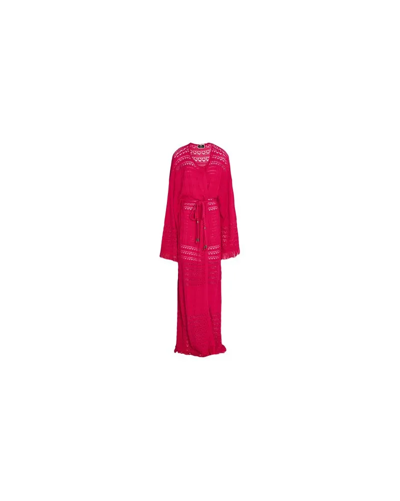 Elisabetta Franchi STRICKWAREN - Strickjackenauf YOOX.COM Magenta