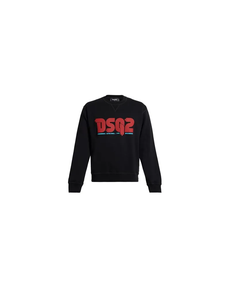Dsquared2 TOPS - Sweatshirtsauf YOOX.COM Schwarz