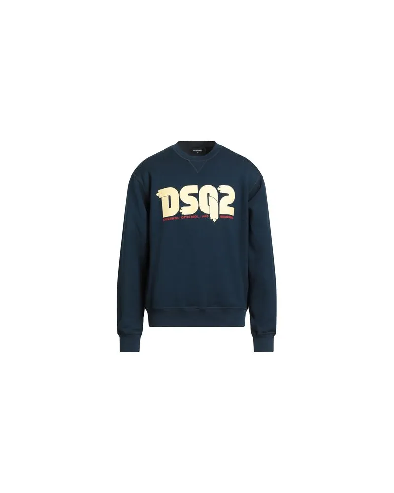 Dsquared2 TOPS - Sweatshirtsauf YOOX.COM Marineblau