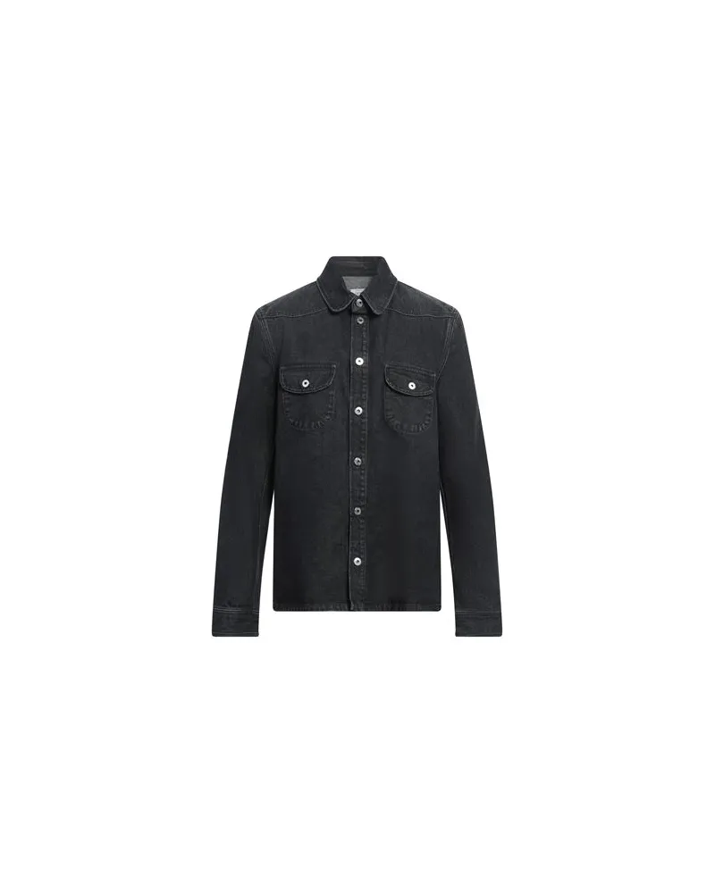 OFF-WHITE JACKEN & MÄNTEL - Jeansjacken/Mäntelauf YOOX.COM Schwarz
