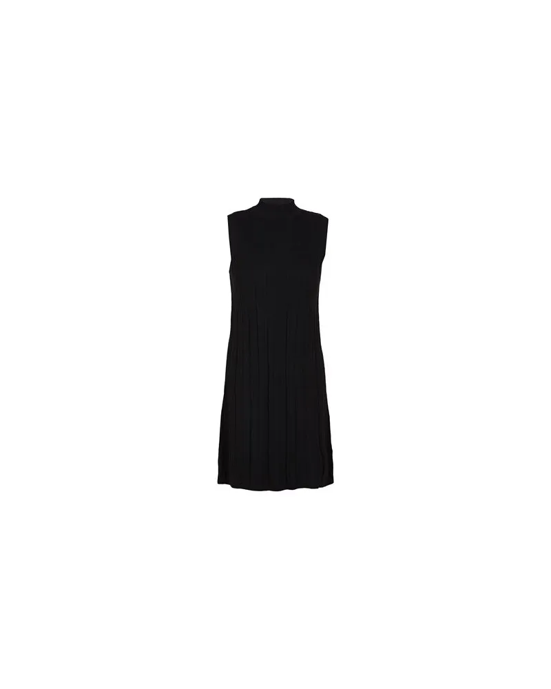 8 by Yoox MERINO WOOL TURTLENECK SHORT DRESS  - KLEIDER - Mini-Kleiderauf YOOX.COM Schwarz