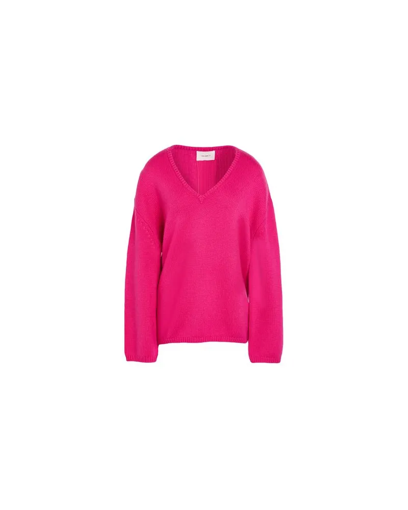 Lisa Yang STRICKWAREN - Pulloverauf YOOX.COM Fuchsia