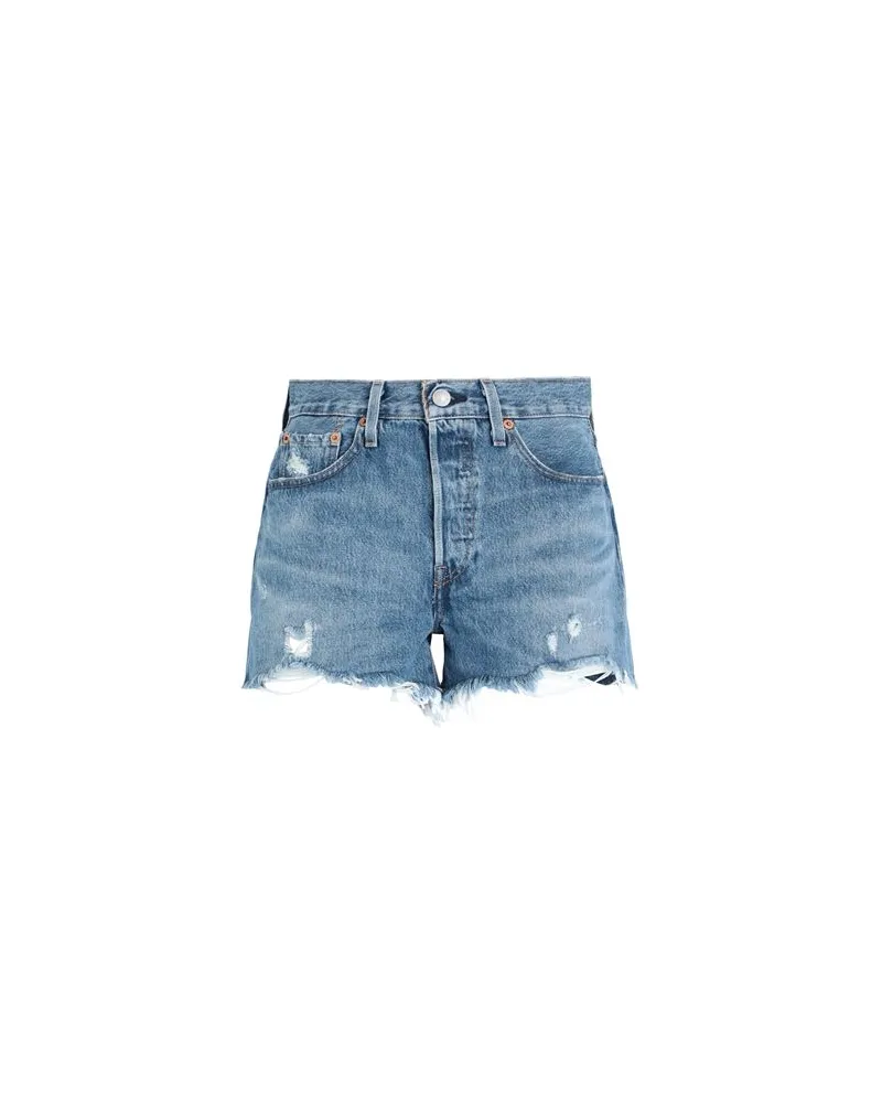 Levi's 501 ORIGINAL SHORT  - HOSEN & RÖCKE - Jeansshortsauf YOOX.COM Blau