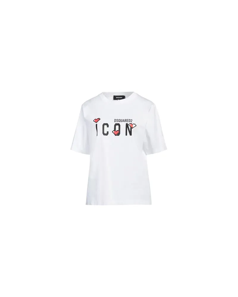 Dsquared2 TOPS - T-shirtsauf YOOX.COM Weiß
