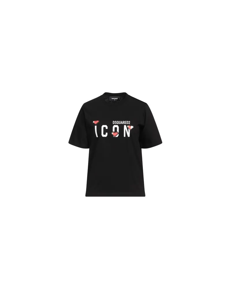 Dsquared2 TOPS - T-shirtsauf YOOX.COM Schwarz