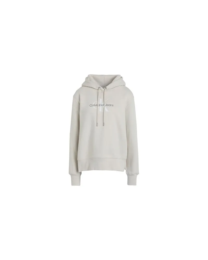 Calvin Klein TOPS - Sweatshirtsauf YOOX.COM Beige