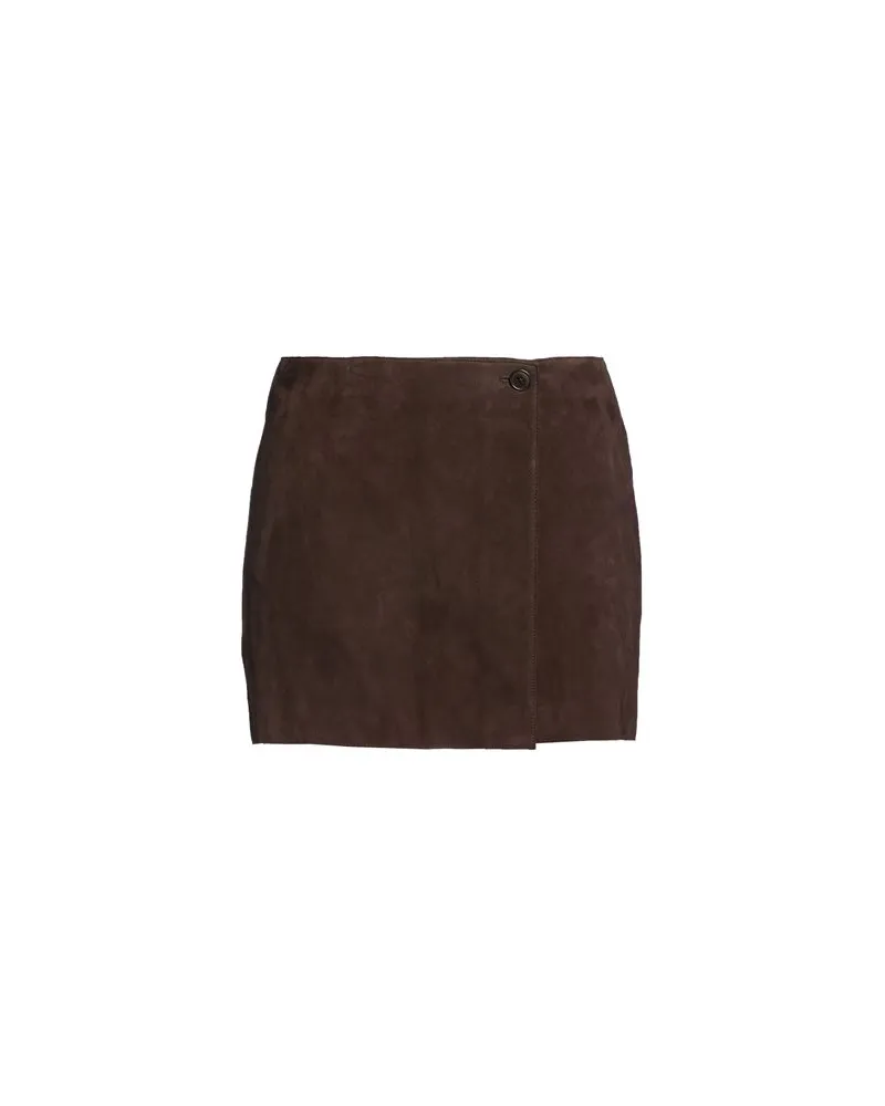 P.A.R.O.S.H. HOSEN & RÖCKE - Miniröckeauf YOOX.COM Dunkelbraun