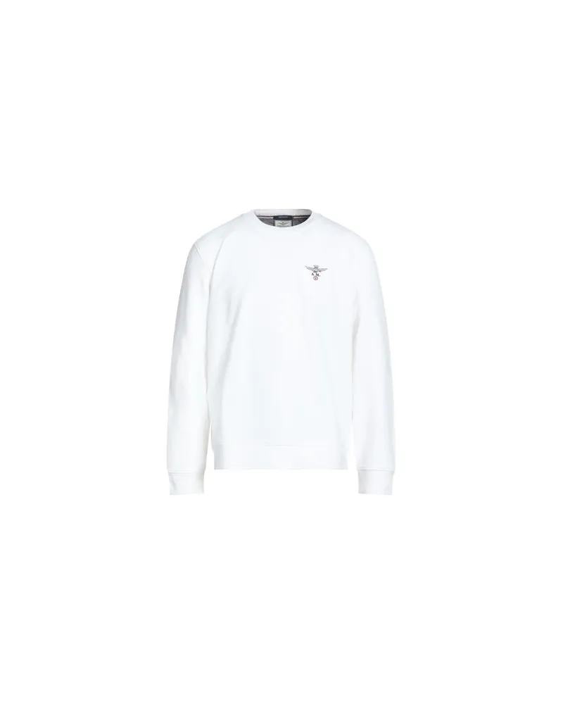 Aeronautica Militare TOPS - Sweatshirtsauf YOOX.COM Weiß