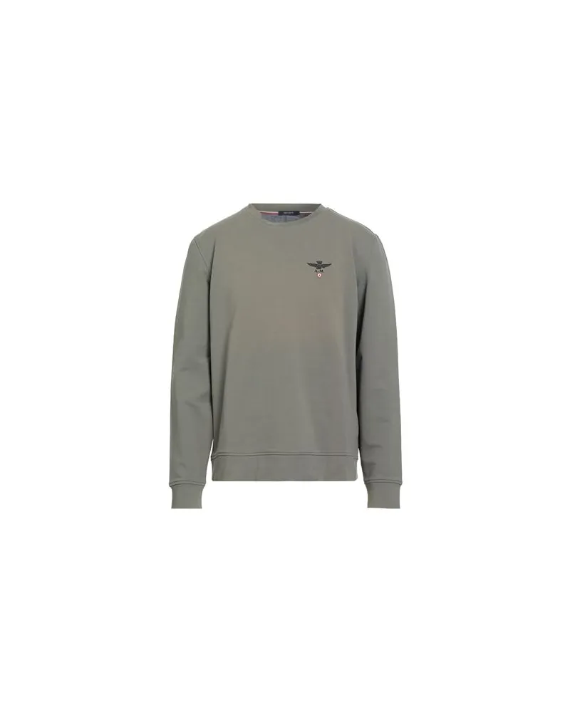 Aeronautica Militare TOPS - Sweatshirtsauf YOOX.COM Militärgrün
