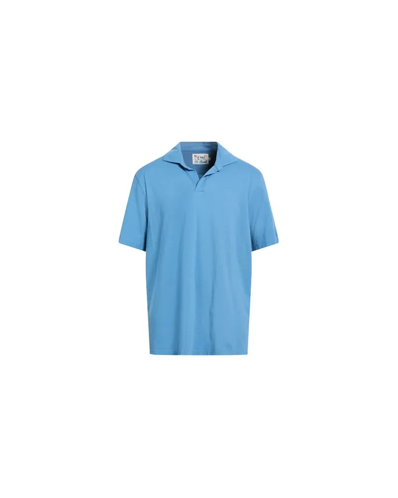 MC2 Saint Barth TOPS - Poloshirtsauf YOOX.COM Taubenblau