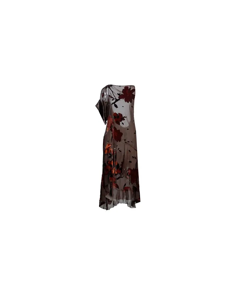 Dsquared2 KLEIDER - Midi-Kleiderauf YOOX.COM Dunkelbraun