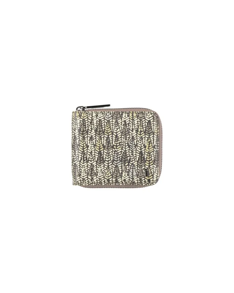 TOD'S Kleinlederwaren - Brieftaschenauf YOOX.COM Salbeigrün