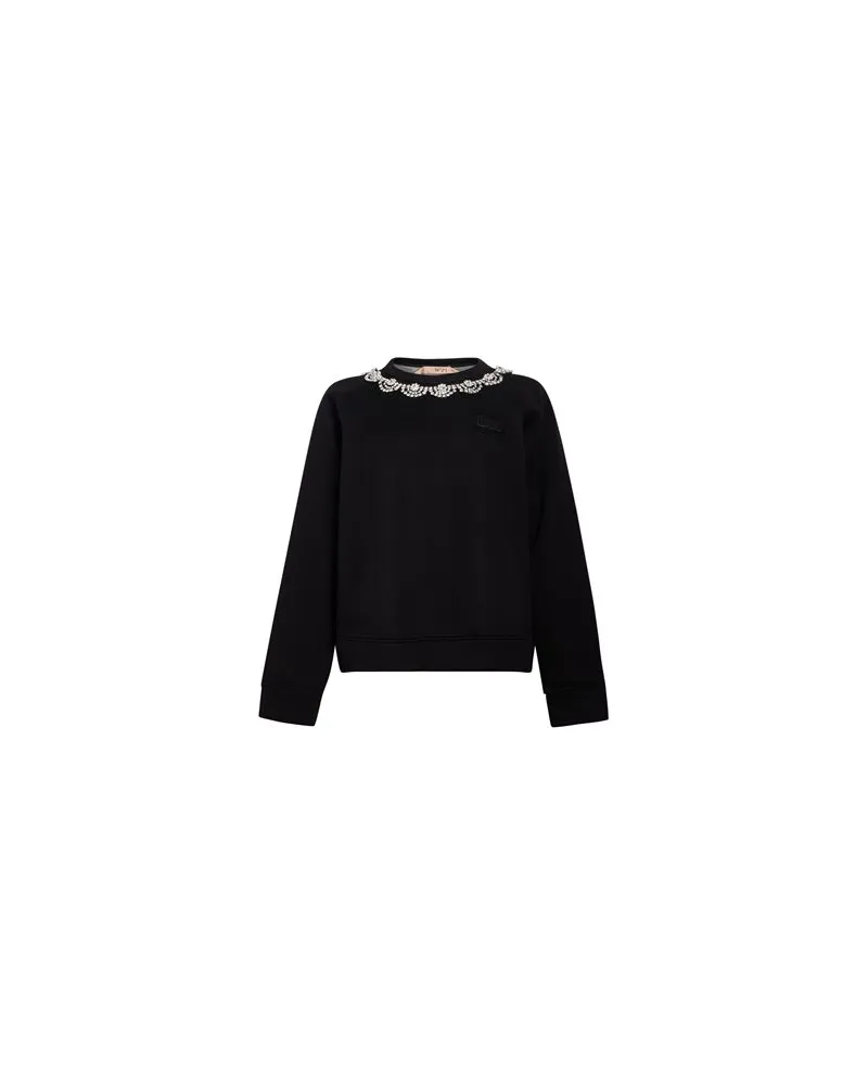 N° 21 TOPS - Sweatshirtsauf YOOX.COM Schwarz