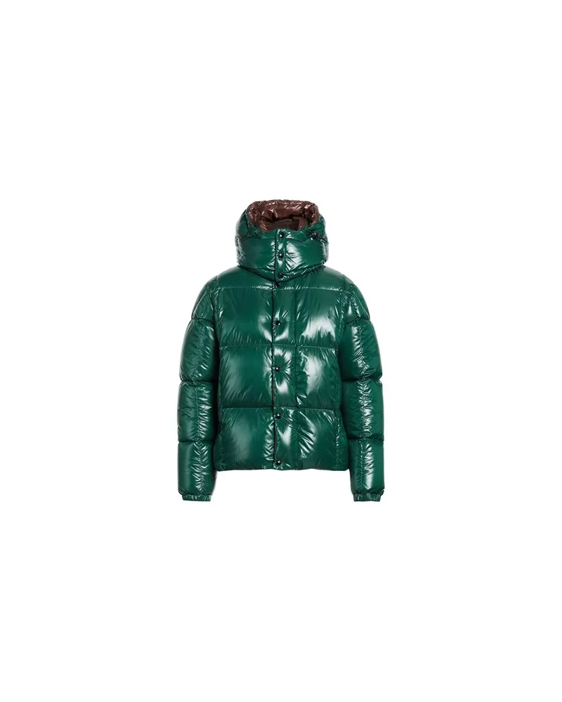 Moncler JACKEN & MÄNTEL - Pufferjacken & Daunenjackenauf YOOX.COM Dunkelgrün