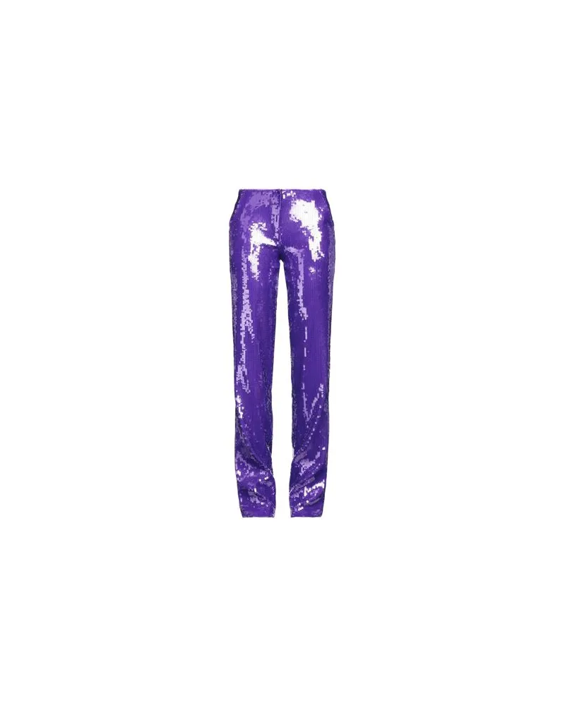 LaQuan Smith HOSEN & RÖCKE - Hosenauf YOOX.COM Violett