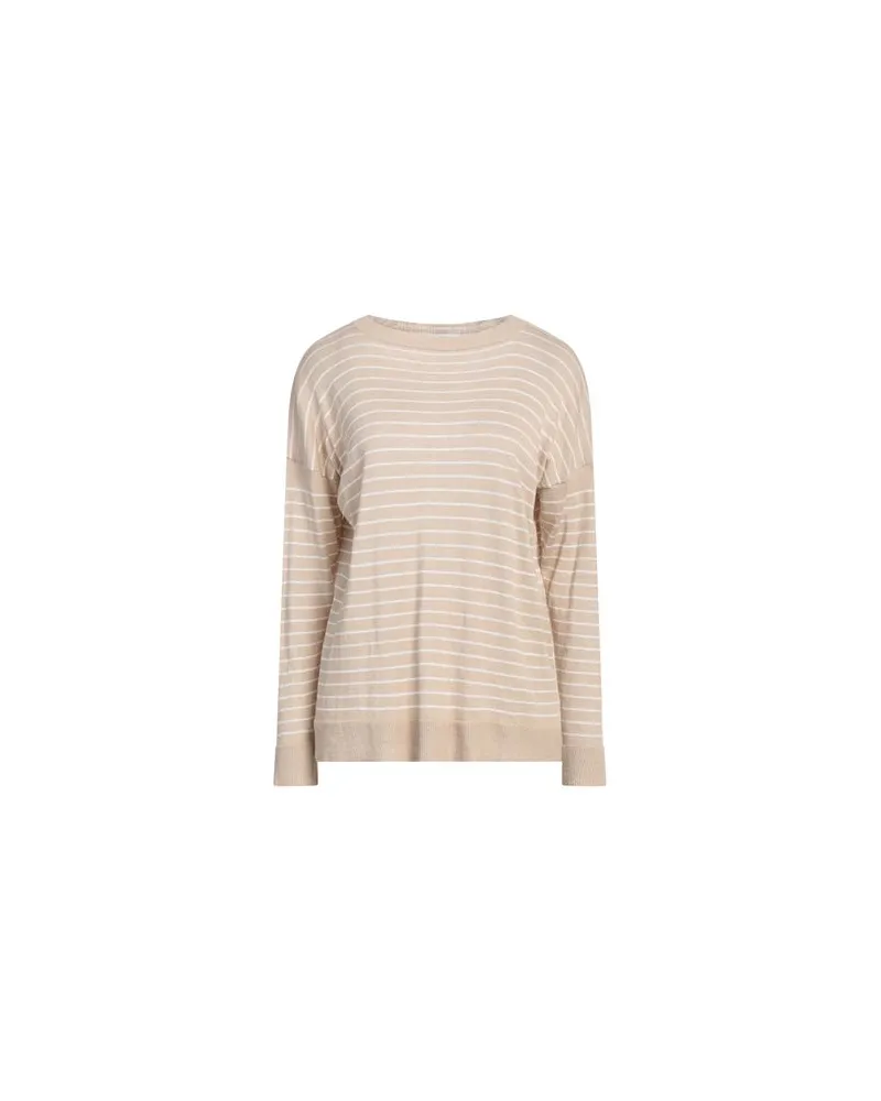 BASE Milano STRICKWAREN - Pulloverauf YOOX.COM Beige