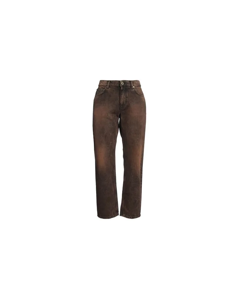 Gaëlle Bonheur HOSEN & RÖCKE - Jeanshosenauf YOOX.COM Braun