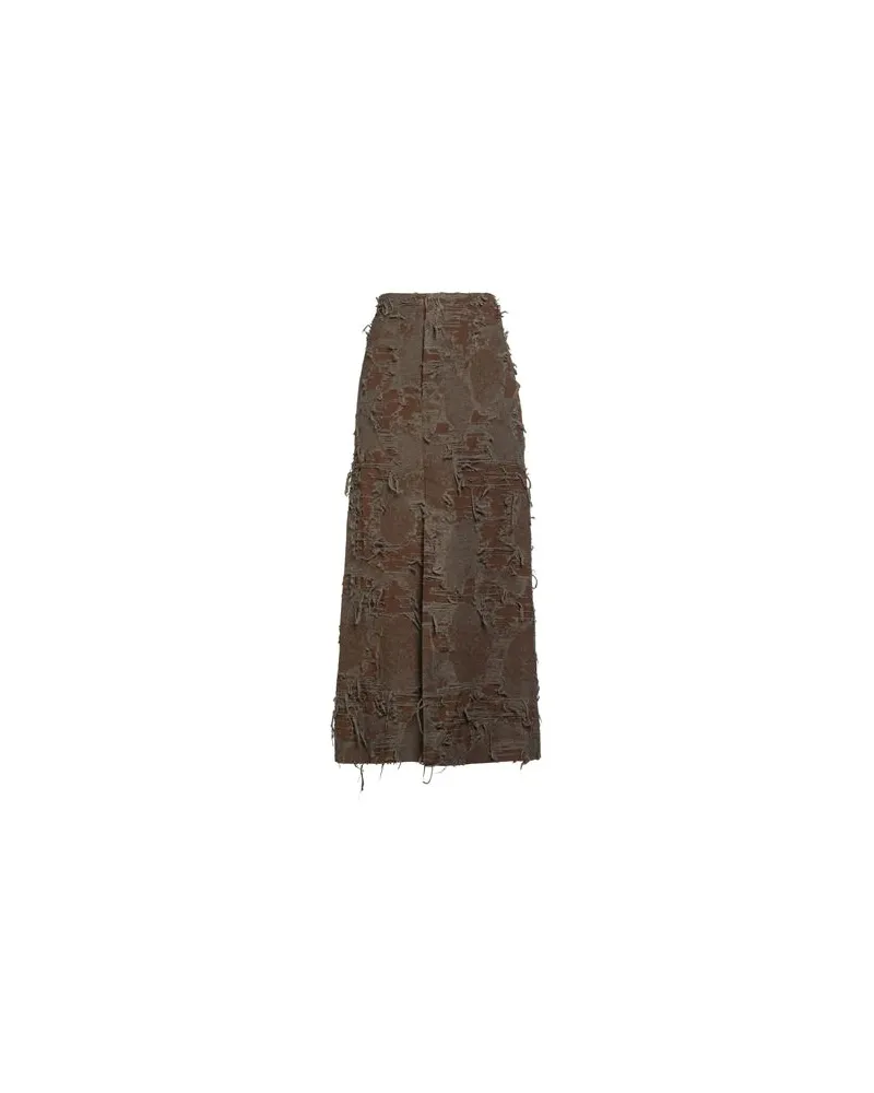 Uma Wang HOSEN & RÖCKE - Maxi-Röckeauf YOOX.COM Khaki