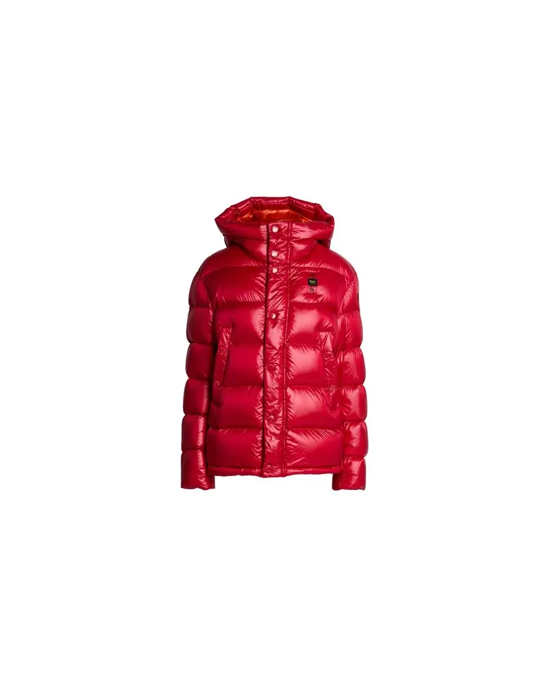 Blauer JACKEN & MÄNTEL - Pufferjacken & Daunenjackenauf YOOX.COM Rot