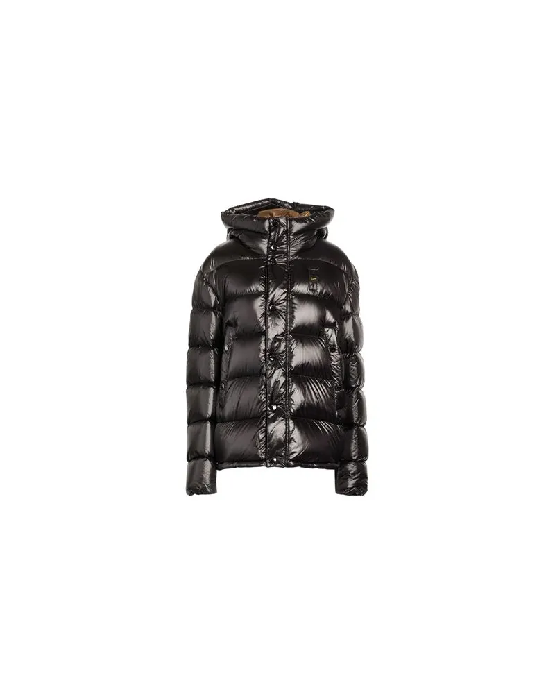 Blauer JACKEN & MÄNTEL - Pufferjacken & Daunenjackenauf YOOX.COM Schwarz