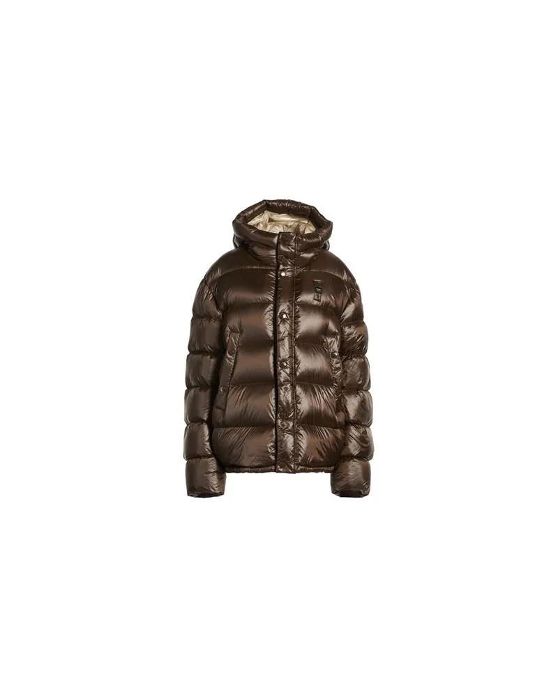 Blauer JACKEN & MÄNTEL - Pufferjacken & Daunenjackenauf YOOX.COM Dunkelbraun