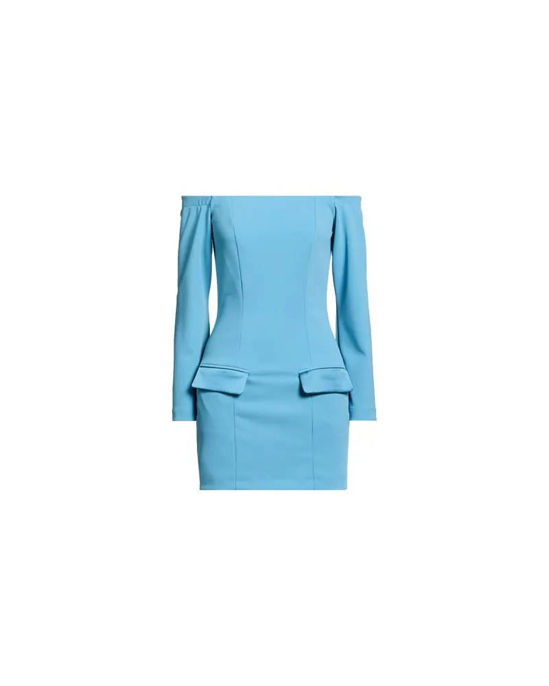 VICOLO KLEIDER - Mini-Kleiderauf YOOX.COM Taubenblau