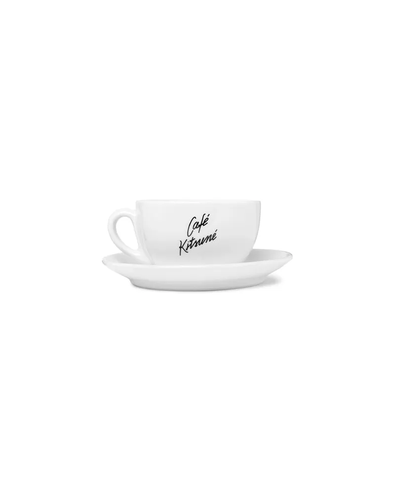 Kitsuné CAFÉ KITSUNÉ - ESSEN & KÜCHE - Tassenauf YOOX.COM Weiß