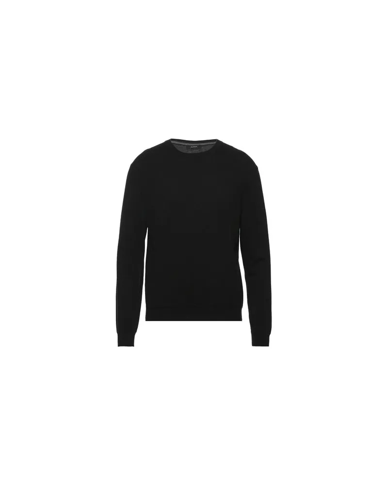 Alpha Studio STRICKWAREN - Pulloverauf YOOX.COM Schwarz
