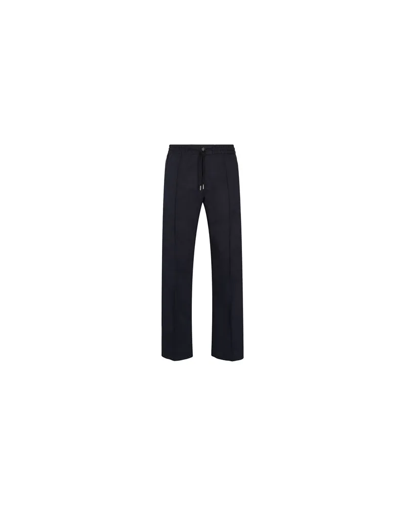 8 by Yoox DRAWSTRING WIDE TROUSERS  - HOSEN & RÖCKE - Hosenauf YOOX.COM Marineblau